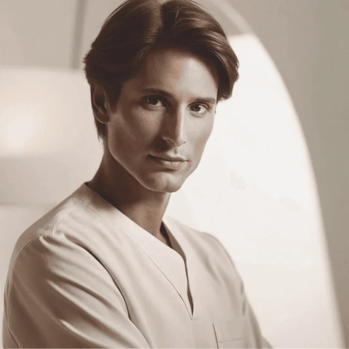 Portrait of Luca Moretti, Laser Specialist